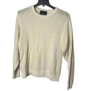 chunky Sweater,men Small,cotton knit,Textured,ribbed,fisherman Canada,vtg